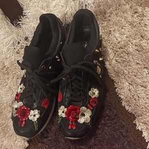 Cute D&G sneakers sexy for a summer walk